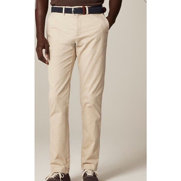 J.Crew 770™ Straight‑Fit Stretch Khaki Pants Mens 34x34 Weathered Chino NWT $98 - Picture 2 of 6